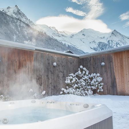 Apartment Au Bon Coin - Luxury Chamonix Hidden Haven, Mont Blanc View, Hot Tub And Garden Exteriér fotografie