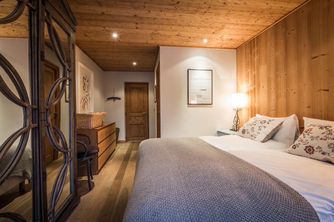 Apartment Au Bon Coin - Luxury Chamonix Hidden Haven, Mont Blanc View, Hot Tub And Garden Pokoj fotografie
