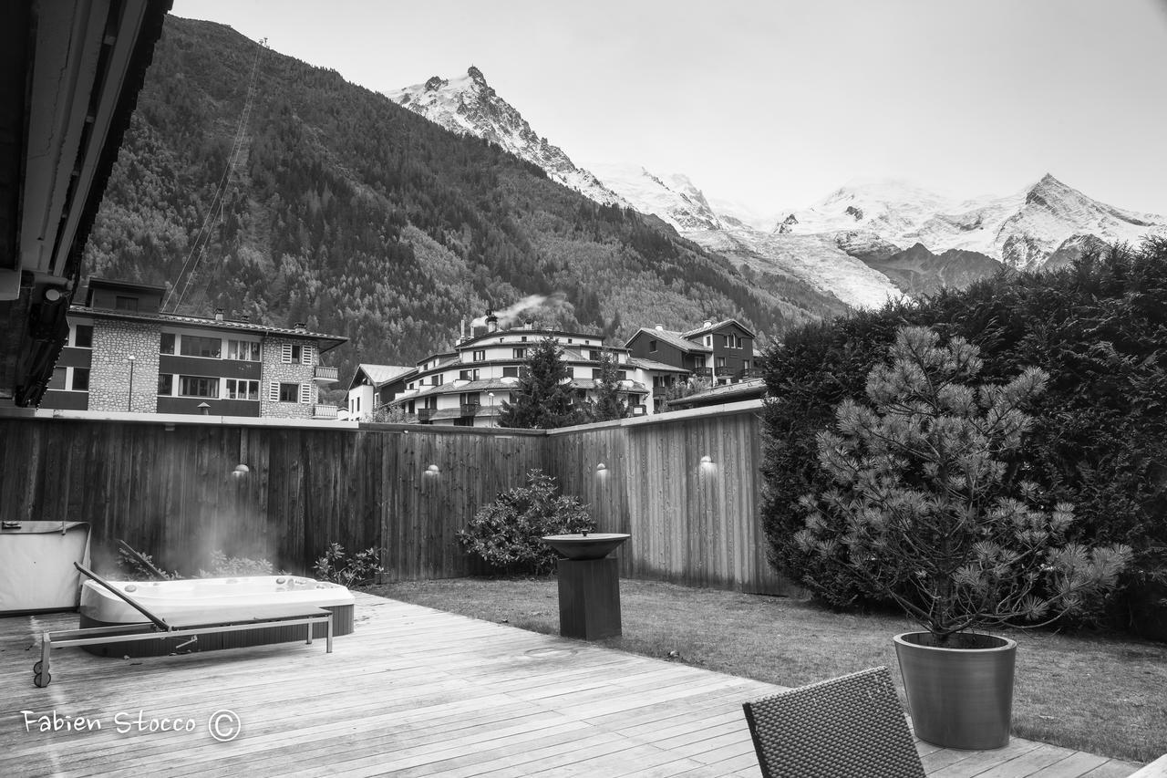 Apartment Au Bon Coin - Luxury Chamonix Hidden Haven, Mont Blanc View, Hot Tub And Garden Exteriér fotografie